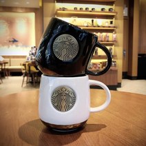 스타벅스 머그컵 황동 2+1, 네이비, 블랙, 네이비