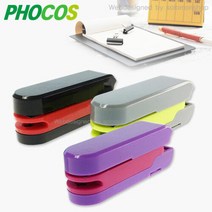 포코스 다기능소형스테플러 4in1 MF4Iin1 /스테플러/일공펀치/제침기/리무버/레터오프너, MF4Iin1 그레이