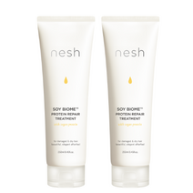 [프랑스 이브비건 인증] 네쉬 소이 바이옴 프로틴 리페어 트리트먼트 비건 단백질 헤어팩, 2개, 250ml