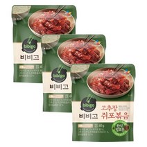 CJ 비비고 고추장쥐포볶음 밑반찬 자취음식 60g 3개