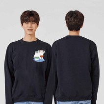 인쇄 곰돌이 베어 맨투맨 후드티 HR