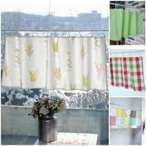 미공간 바란스 주방커튼 가리개 다양한 패턴모음 (기본형)