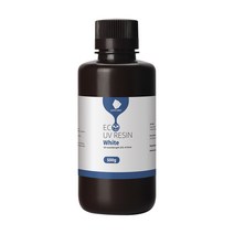 ANYCUBIC ECO UV 수지LCD 3D 프린터에 사용되는 낮은 냄새 안전 405nm, 0.5kg 화이트 중국.
