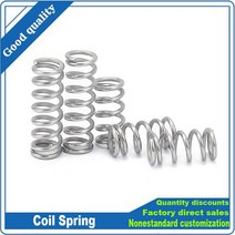 Hardware 304 스테인레스 스틸 코일 스프링 와이어 0.7 0.8mm x 5 6 7 8 9 12mm 5 50mm 소형 압축 리턴 헬, 03 15mm_01 0.7mm_06 10mm