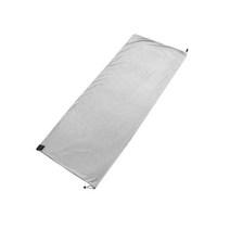 침낭 라이너 수면 시트 캠핑 담요 다목적 풀 사이즈 지퍼, 밝은 회색, 180cmx80cm, 부드러운 양털, 1개