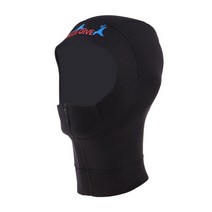 3mm 네오프렌 스쿠버 스노클링 다이빙 모자 수영 후드, XL