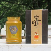 천연벌꿀 2.4 kg 아카시아꿀 잡화 야생화 1대 국내산 자연산 양봉꿀, 1개