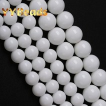 비즈구슬 와이어공예 비즈공예 도매 천연 석재 화이트 블랙 마노 무딘 광택 매트 오닉스 비즈 라운드 보석