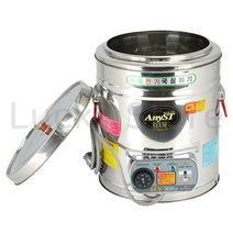 자동 전기 국끓이기 업소용 대형 스텐 국통 보온국통 전기포트 음식점 보온 보냉 국통 - 휴게소 급식소 스텐레스 대형보온국통 라면국끓이기 육수온열기, 40L