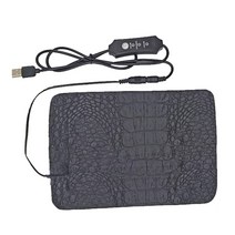 발열판 발열필름 usb 붙이는 난로 난방 깔창 장갑 USB 5V 방수 가죽 동물 패드 핸드 워머 필름 전기 겨울 적외선 발열 매트 애완 용, [02] 15X22, 02 15X22