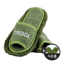 100SU 클린 청소슬리퍼 그린티 대 + 리필 패드 세트