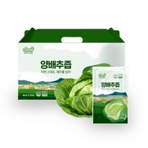 리얼제주 통째로 짠 양배추즙 30팩 x 5박스