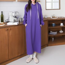 아이엠수 쭈리 롱 후드원피스