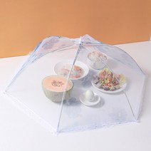 엘홈 원터치 접이식 식탁보랜덤 / 음식덮개 밥상보 푸드커버 보관, 상세설명 참조