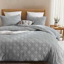 럭셔리 침구 세트 품질 기하학 이불 커버 베갯잇 퀼트 편안한 침대 커버 세트 커버 세트 퀸 킹 사이즈