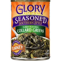 Glory Foods 훈제 칠면조를 곁들인 콜라드 그린 12x145Oz