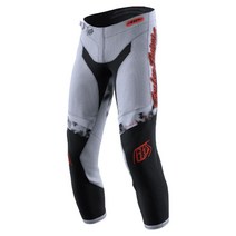 Troy Lee Designs 트로이리디자인 Offroad Motocross 더트 바이크 ATV 오토바이 파워스포츠 레이싱 팬츠 남아 여아용 청소년 GP 네이비, 18, Astro Light Gray/Orange