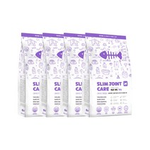 본아페티 고양이 관절 다이어트 건식 반려묘 체중조절 사료 참치 오리고기 1KG 4개, 단품