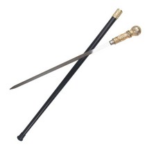 등산 지팡이 검 등산스틱 호신용 스테인리스 튼튼한, 금 60 이상 41cm