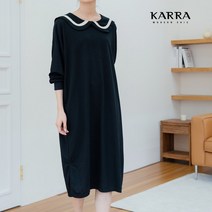 카라 KARRA (77까지)헤링본라운드카라원피스_KB2FOP010Q