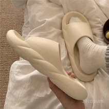 슬리퍼 뚱카롱 실내 구름 거실화, o