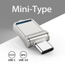 USB메모리 USB 플래시 드라이브 3.0 128GB usb 64GB Pendrive 512G OTG TYPEC1TB 2TB c타입 스틱 펜 32GB C, 02 은_02 64GB