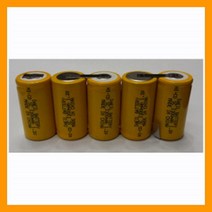니카드충전지 니카드 1300SC-5N(6V 1300mAh)R+출력선 니카드조립작업, 1개