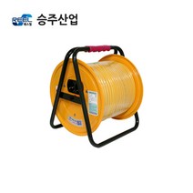 승주 전선릴 SCR-15100 X 1.5SQ X 100M 리드선 전선 전기연장선 릴선 전기선