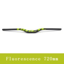 자전거핸들바 플랫바 픽시 로드 수입 ULLICYC 유명 브랜드 Ullicyc 탄소 MTB 핸들 바 평면 or 상승 31.8*580 600 620 640 660 680 700 720, Fluo-rise-720mm