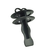 주방 음식물 쓰레기 처리기 플매트 카펫 러그 스터핑 로드 그라인더 물 대야 처리 액세서리, Black, Black