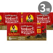 Sun-Maid 썬메이드 건포도 요거트 레이즌 초콜릿 6개입 3개