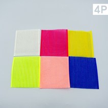 잔머리 정리 머리카락 흘러내림방지 찍찍이 패드 고정 X10