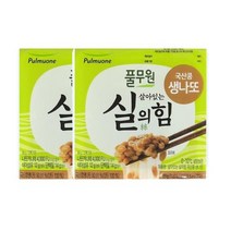 풀무원 친정엄마 손맛 밑반찬 우리가족 영양 국산콩 생나또 49.5g 2팩 (아이스팩) 존맛탱 자취 혼밥 1세트, 22세트