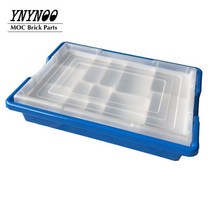 중국레고 레고호환 Wedo 3.0 로봇 공학 빌딩 블록 스토리지 박스 wedo 2.0 45300 벽돌 부품 범주 교육용 diy 완구에 적합, 블루 스토리지 박스, 블루 스토리지 박스