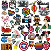 자수 패치 와펜 열접착 예쁜로고, 002. 좋아요