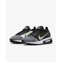 [국내 매장판] 나이키 헬스화 러닝화 나이키 에어맥스 플라이니트 레이서_블랙+화이트+형광 포인트DM9073-002