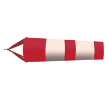 풍향 지시기 반사 1M 1.5M 윈드삭 적색 주황색 풍향기, 길이1.5m레드반사