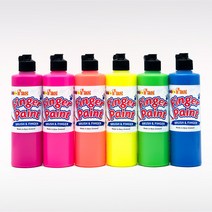 파스 핑거페인트 250ml 형광6색 세트