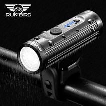 RUNBIRD 600루멘 LED 자전거 라이트 4가지 모드, 블랙