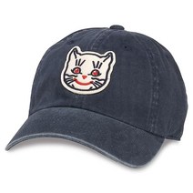 아메리칸 니들 Archive Ban Johnson League Kansas City Katz 야구 아빠 모자(44740A-KCK-NAVY), One Size