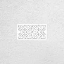 벽에 대 한 40cm - 스텐실 문 타일에 장식 그림 가구 템플릿 울타리 기하학적 삼각형 S210, 03 S030_04 XL 70cmX35cm