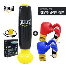 에버라스트 에버라스트 인플레이터블 밥 백 + 쇼다운 일반형 권투글러브, 밥 백 + 쇼다운 권투글러브 소(레드)