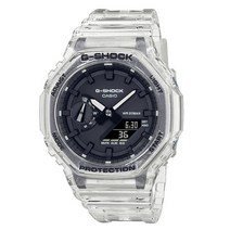 G-Shock GA2100SKE-7A 투명/ 블랙 원 사이즈 G-Shock GA2100SKE-7A Transpar