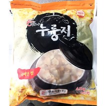 [더착한푸드]누룽지(한도 4.5K) 2개 식자재마트 대용량 업소용 누룽지 누릉지 누룽지밥, 1