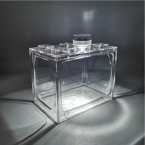 물고기 탱크 수족관 LED 빛 배터리 데스크탑 작은 사무실 Betta 미니 Douyu 용품, [03] Transparent fish tank, [03] White Light