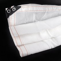 egi휀스 중고 해태망 돼지천 실족 방지망 방화폼 패드 이미지 보양 텅스텐4가지 색상 85% 음영 자외선 방지, 05 White_02 1mx2m