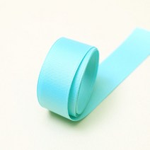 엔소엔 골지리본 골직 선물포장리본끈 10mm 롤, 골지29민트색 45M 1롤