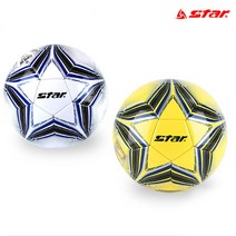 스타 트래퍼 옐로우 화이트 축구공 3 4 5호 유소년 2COLOR