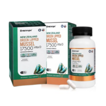 뉴질랜드 초록 입홍합 그린 녹색 푸른 홍합 분말 효능 17500mg, 4번 내츄럴 관절연골엔x2, 2개
