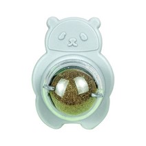 영양 고양이 개박하 공 먼지 커버둥글고 안전한 스낵 핥아 사탕 푸딩 롤리팝 새끼, 03 Grey